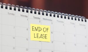 Lease Termination is shown using a text End of lease